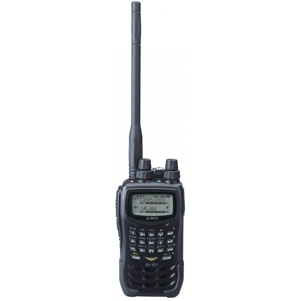 Alinco DJ-G7 Handheld ham radio tri-band VHf-UHF-1.2 Ghz